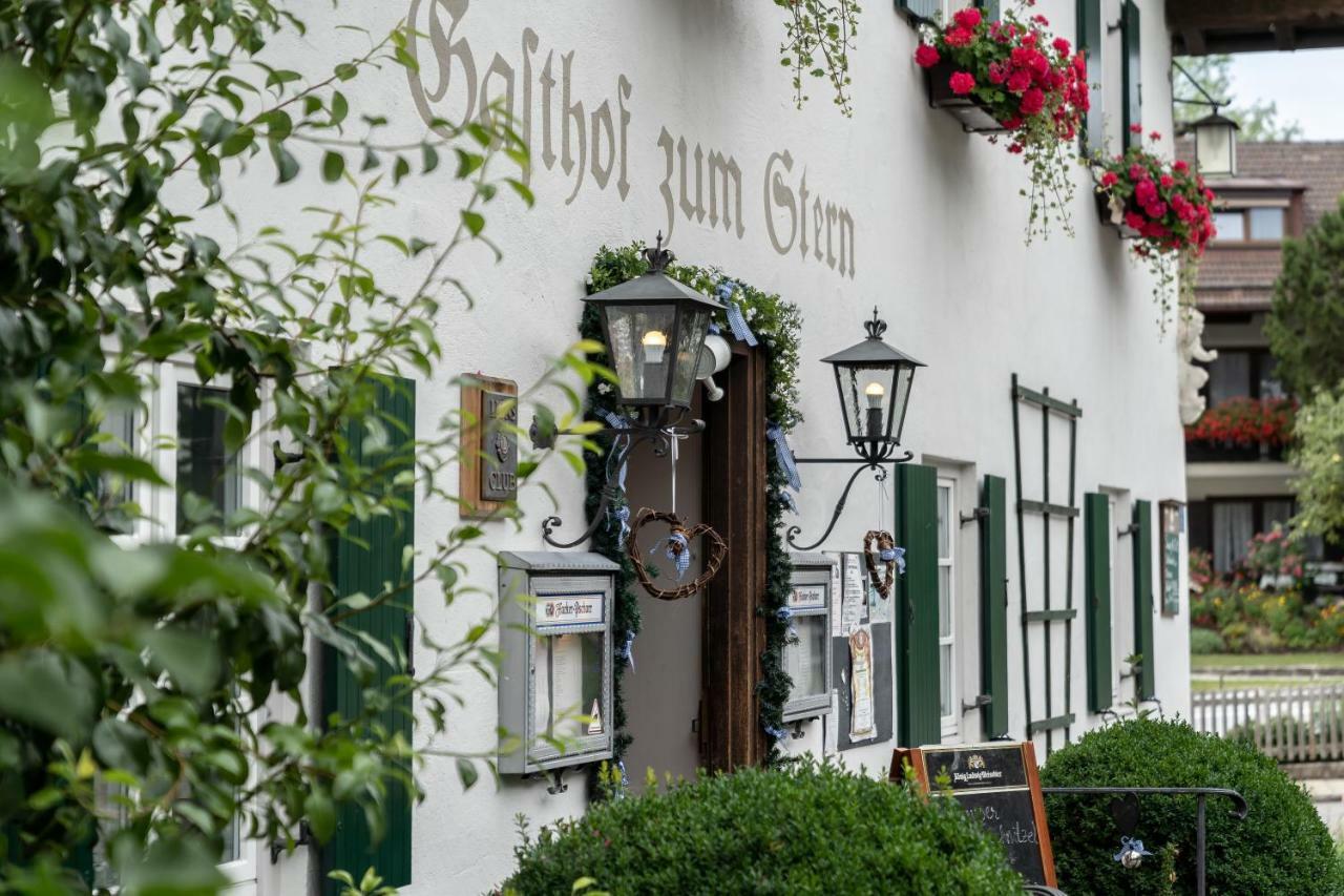 Gasthof Zum Stern Seehausen am Staffelsee Exterior foto